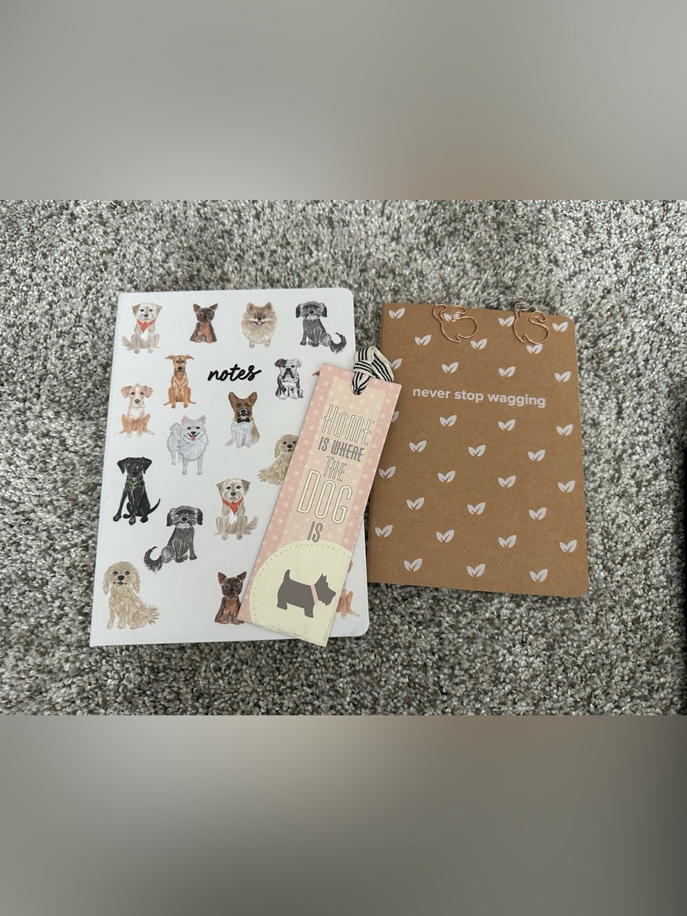 New Dog Notebooks Bookmark Gifts